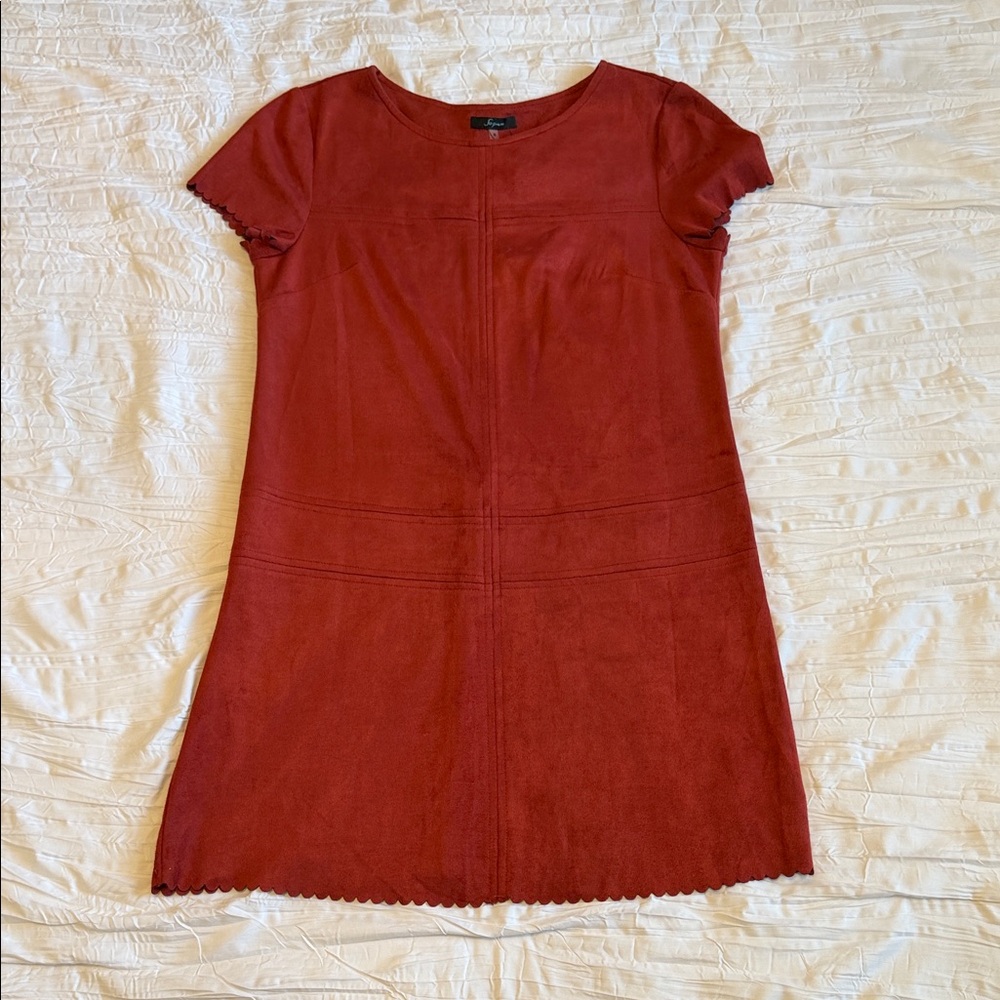 Soprano Rust Mini Dress